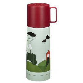 Thermosfles Tractor Red / Green