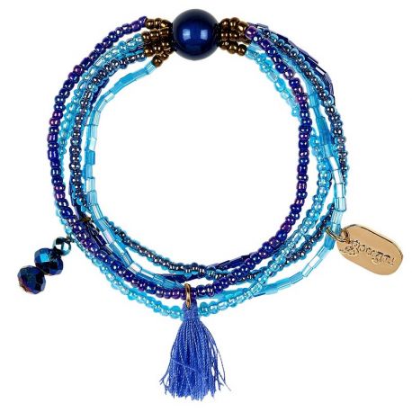 Blauwe armband Nathalie Blauwe armband Nathalie