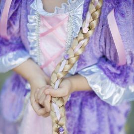 tresse de princesse Raiponce