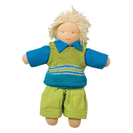 Kleine aankleedpop Mick - 26 cm Kleine aankleedpop Mick - 26 cm