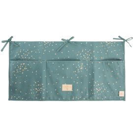 Merlin opberger - Gold confetti & Magic green