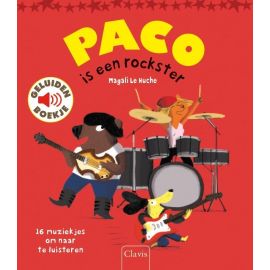 Geluidenboek Paco is een rockster