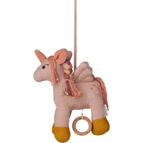 Sue muziekmobiel - Unicorn sorbet rose Sue muziekmobiel - Unicorn sorbet rose
