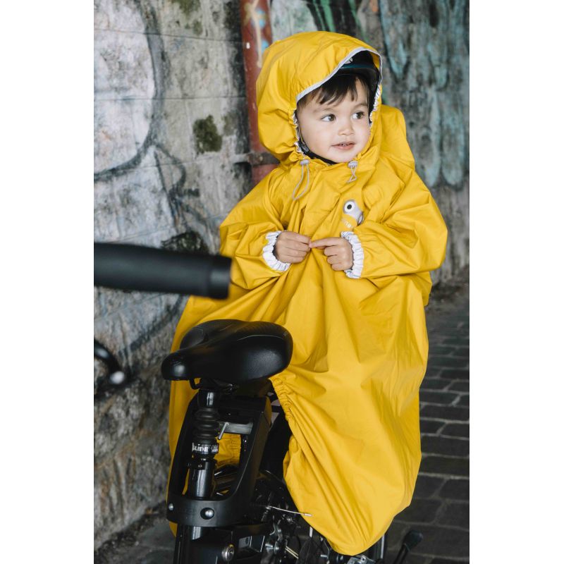 Ondenkbaar Elektronisch Volgen Rainette - Rainette regenjas voor fietsstoeltje - geel - De Kleine Zebra