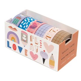 6 decoratietapes - Make time to play