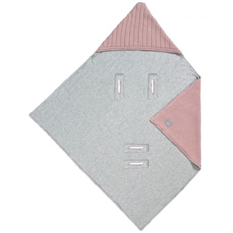 Gebreid deken voor Maxi Cosi - roze Gebreid deken voor Maxi Cosi - roze