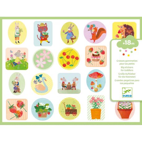 Grote stickers - De tuin Grote stickers - De tuin