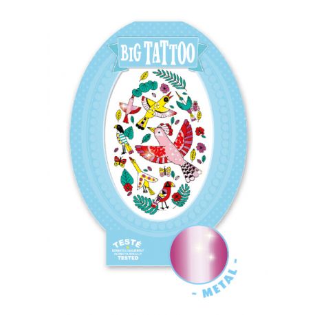 Grote tattoo - Vogels Grote tattoo - Vogels