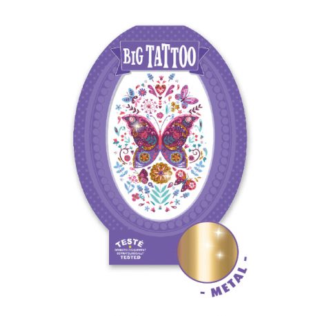 Grote tattoo - Vlinder Grote tattoo - Vlinder