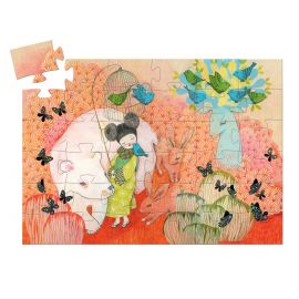Silhouetpuzzel - Kokeishi - 36 stuks