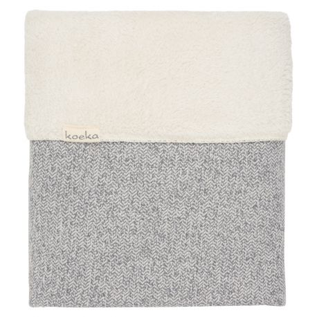 Deken ledikant Vigo teddy - Sparkle grey/pebble - 100x150 cm Deken ledikant Vigo teddy - Sparkle grey/pebble - 100x150 cm
