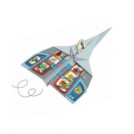 Prachtige knutseldoos origami - Vliegtuigjes