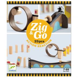 Zig & Go dominoset - 25 stuks