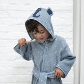 Kleding Unisex kinderkleding Pyjamas & Badjassen Jurken Elephant Design Kinderbadjas %100 Katoen 2-4 Jaar oud 