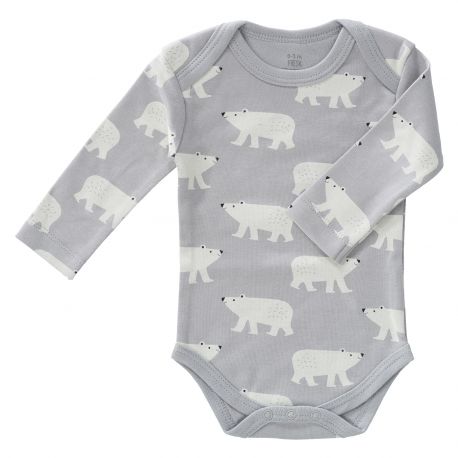 Romper lange mouw Polar bear Romper lange mouw Polar bear
