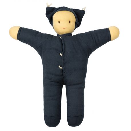 Knuffelpop Matty tetra - marineblauw Knuffelpop Matty tetra - marineblauw