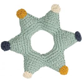 Crochet rammelaar - ster