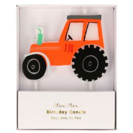 Tractor verjaardagskaars