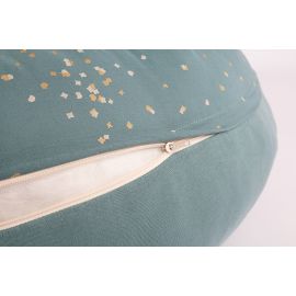 Zwangerschapskussen Luna - gold confetti & magic green