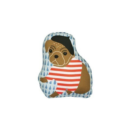 chouette coussin-doudou 'chien' chouette coussin-doudou 'chien'