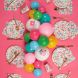 10 vrolijke feestballonnen - multicolor