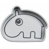 Siliconen Stick & Stay kom - Ozzo grey