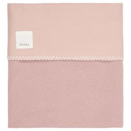 Wiegdeken Runa flannel - Old pink
