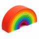 Siliconen speelset 12 Rainbow - neon