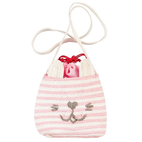 Tas Emelie kat - lichtroze Tas Emelie kat - lichtroze