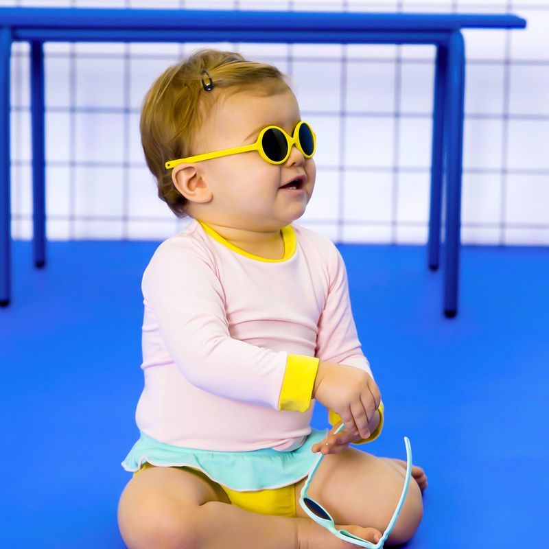 Ideaal het einde Neuropathie KI ET LA - Gele zonnebril voor baby's - Diabola 2.0 - De Kleine Zebra