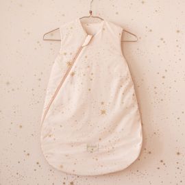Cocoon mid season slaapzak - gold stella & dream pink