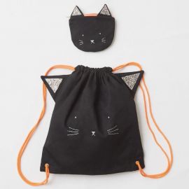 Rugzakje - Zwarte kat
