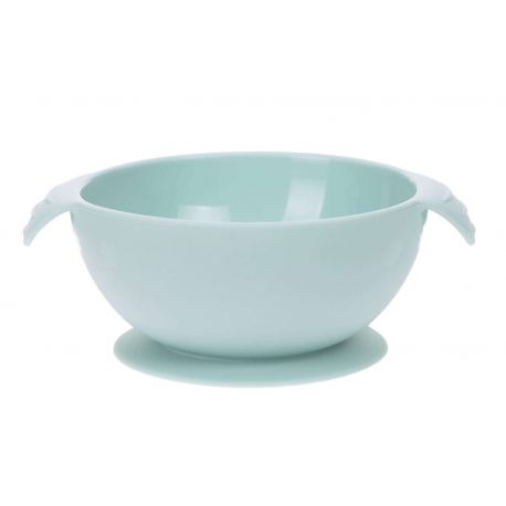Siliconen bowl met zuignap - blauw