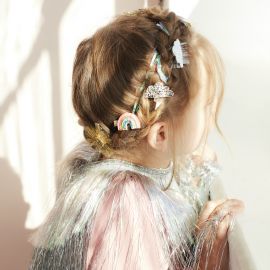Haarclips regenboog
