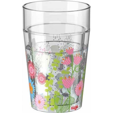 Glitterbeker Bloemen Glitterbeker Bloemen