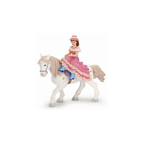 figurine cavalière au chapeau figurine cavalière au chapeau