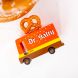 Houten speelgoedauto - Candyvan - Dr. Salty Pretzel