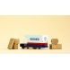 Houten speelgoedauto - Boxes Mail Truck