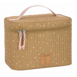 Baby beauty case - Dots curry