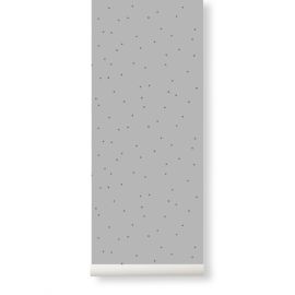 Dot behangpapier - Grey
