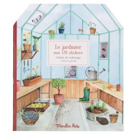 Stickerschrift De tuinier - Le jardin du moulin