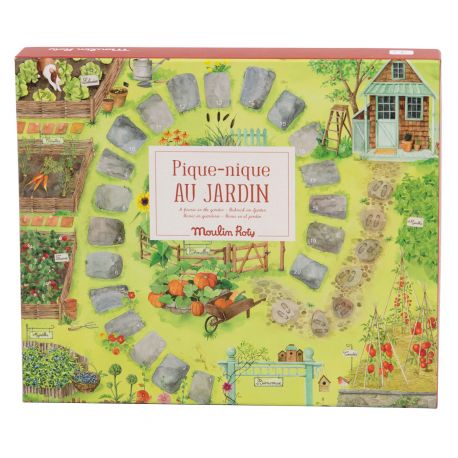 Klassiek bordspel Picnic in de tuin - Le jardin du moulin