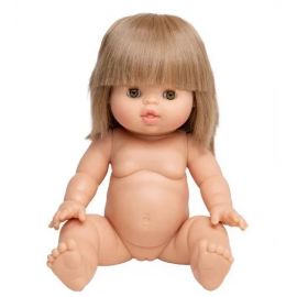 Pop Zoé met slaapoogjes - 34 cm