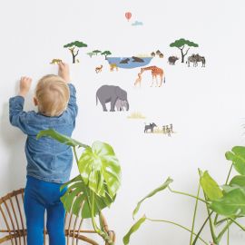 Easy muursticker - Safari