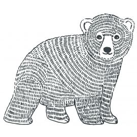 Muursticker XL - Bear