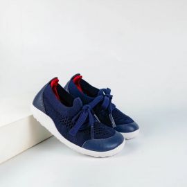Schoenen Step Up Play Knit - Navy + Red