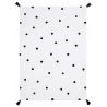 Katoenen Tapijt - Spots black & white