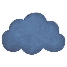 Katoenen tapijt - Cloud - True navy