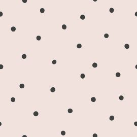 Behangpapier - Minima - Playful dots - Pearl