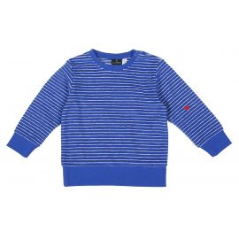 Sweater - Terry Stripes - Palace Blue - Baby & Toddler